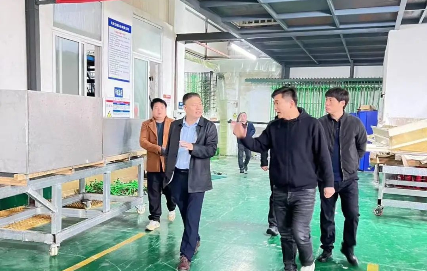 精准对接靠前服务|园区领导深入重点企业调研，推动营商环境跃升(图4)